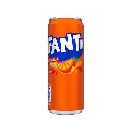 Fanta πορτοκαλάδα 330ml